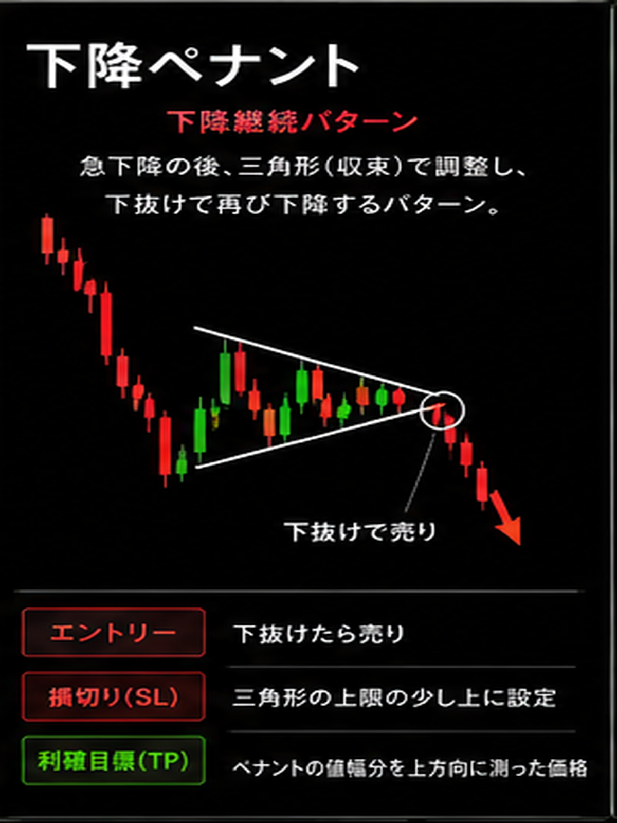 下降ペナント